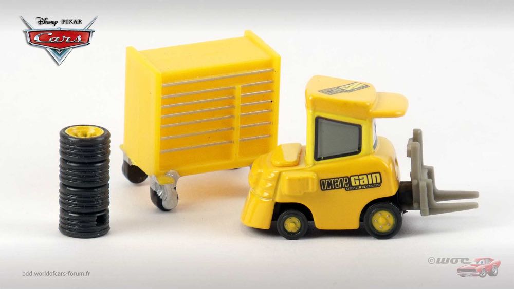 Dudley Spare - LOOSE - (2008 - World of Cars) toy car collectible - Main Image 3