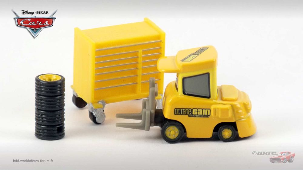 Dudley Spare - LOOSE - (2008 - World of Cars) toy car collectible - Main Image 4