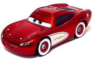 Cruisin’ Lightning McQueen - LOOSE - (2007 - Supercharged) toy car collectible - Main Image 1