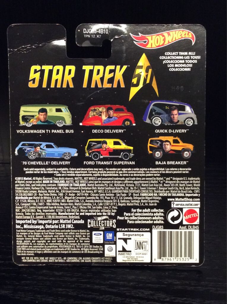 Quick D-Livery - Star Trek toy car collectible - Main Image 2