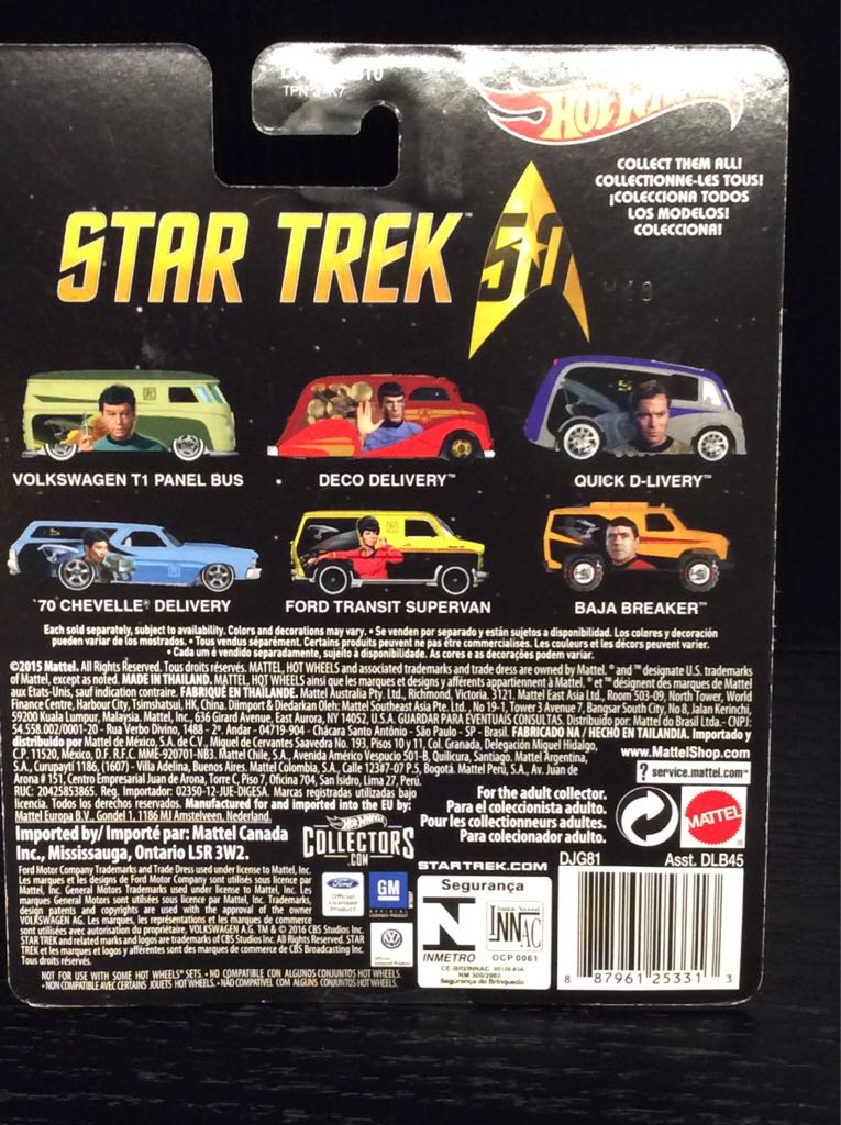 Baja Breaker - Star Trek toy car collectible - Main Image 2