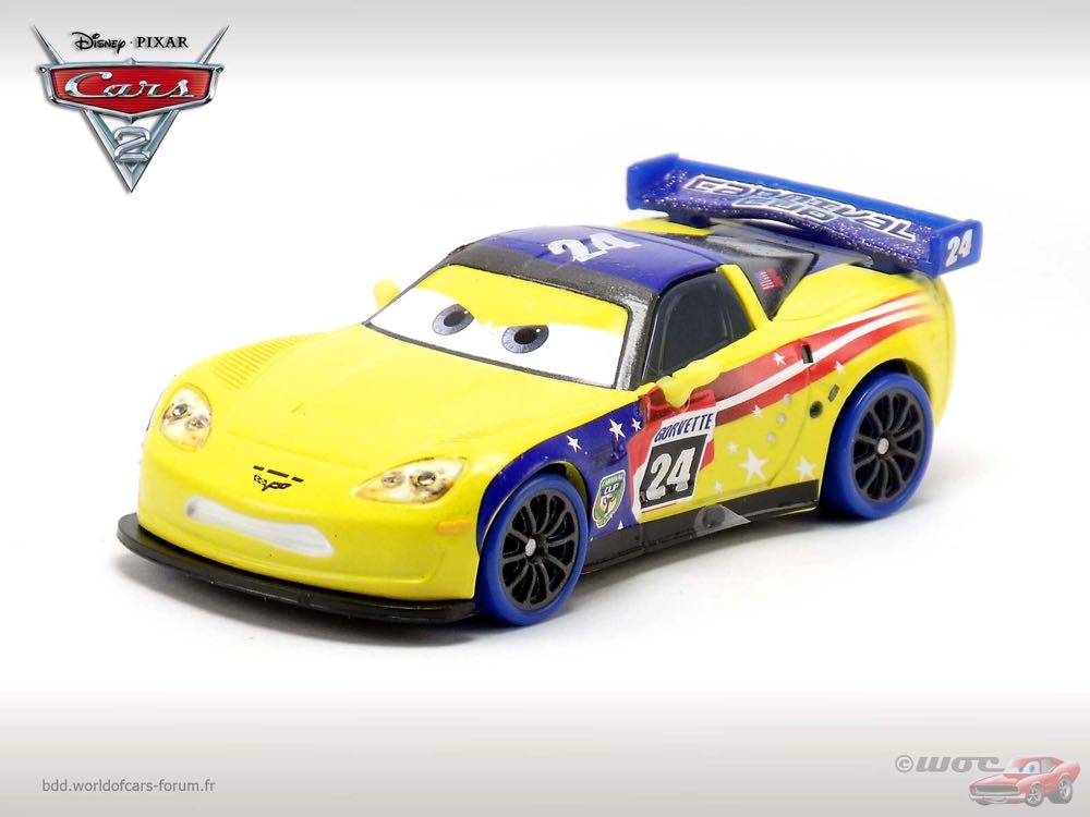 Jeff Gorvette - (2016 - Cars 2016) CARNIVAL CUP CARRIER (9) toy car collectible - Main Image 2