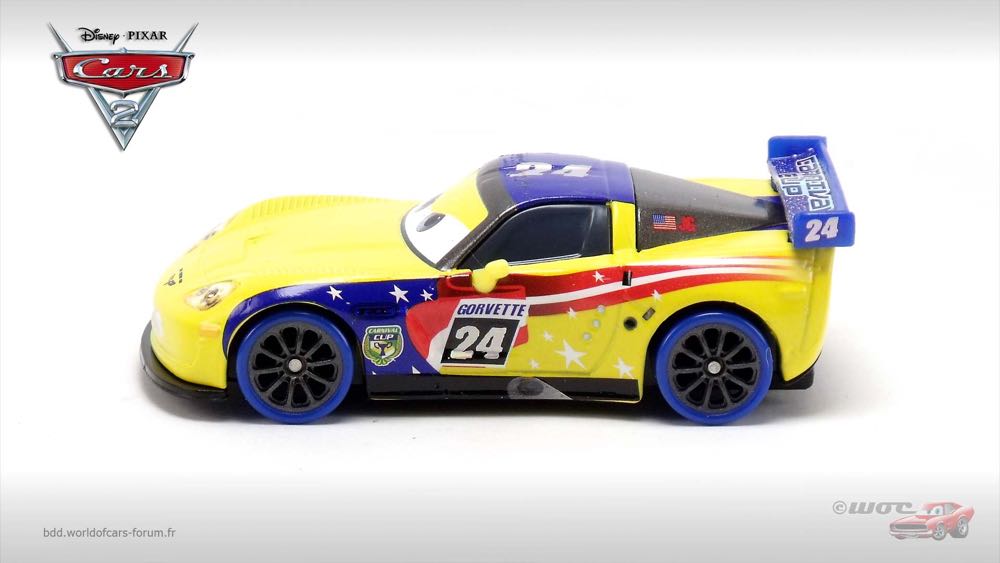 Jeff Gorvette - (2016 - Cars 2016) CARNIVAL CUP CARRIER (9) toy car collectible - Main Image 4