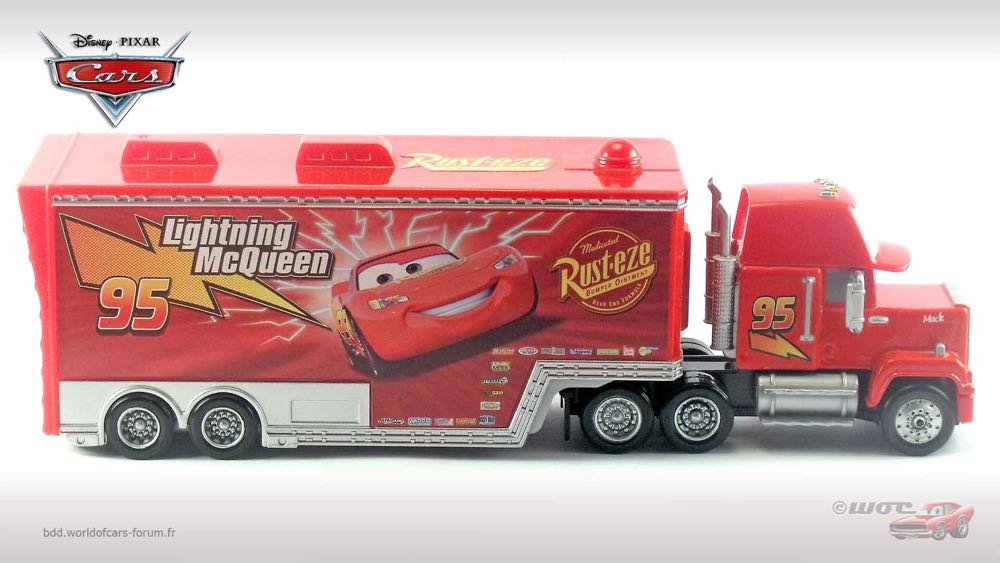 Mack Hauler - (2011 - Cars 2) HAULERS (2) toy car collectible - Main Image 3