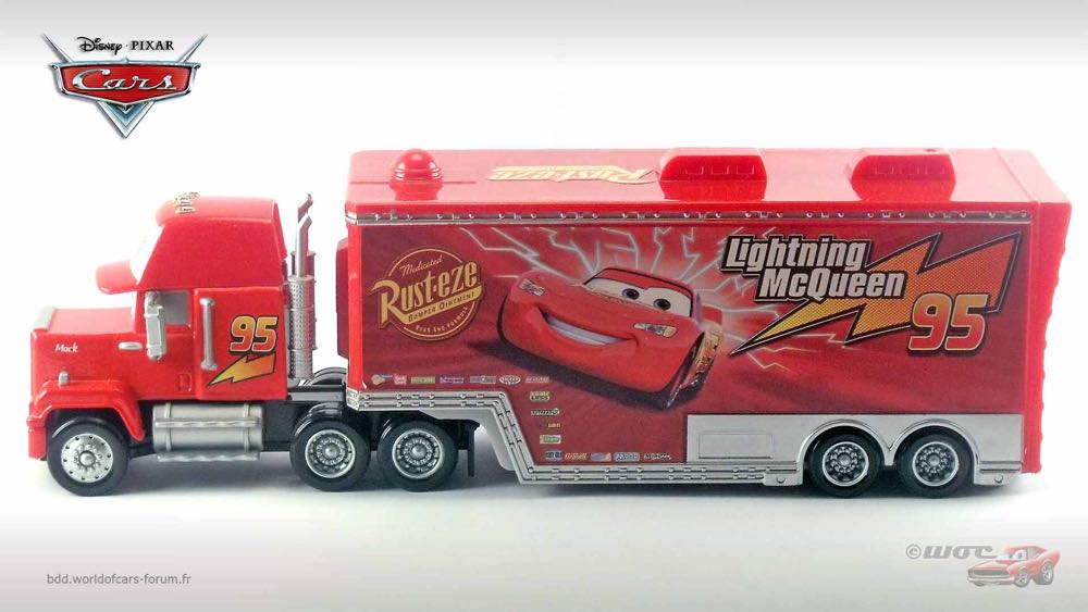 Mack Hauler - (2011 - Cars 2) HAULERS (2) toy car collectible - Main Image 4