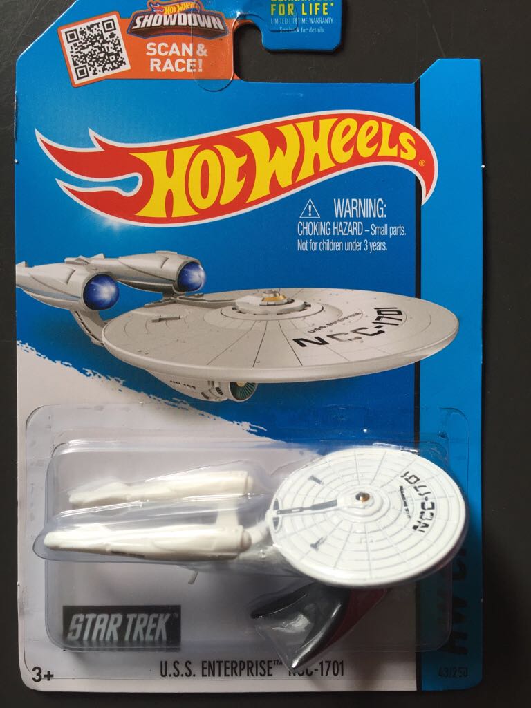 Uss Enterprise NCC-1701 - ’15 HW City toy car collectible - Main Image 1