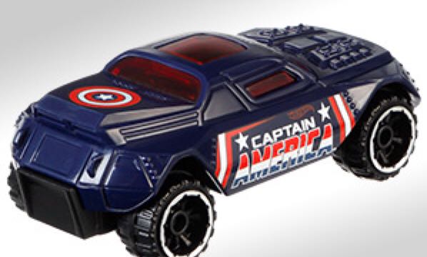 Captain America - 4/8 - RD-08 - 2015 Captain America toy car collectible - Main Image 2