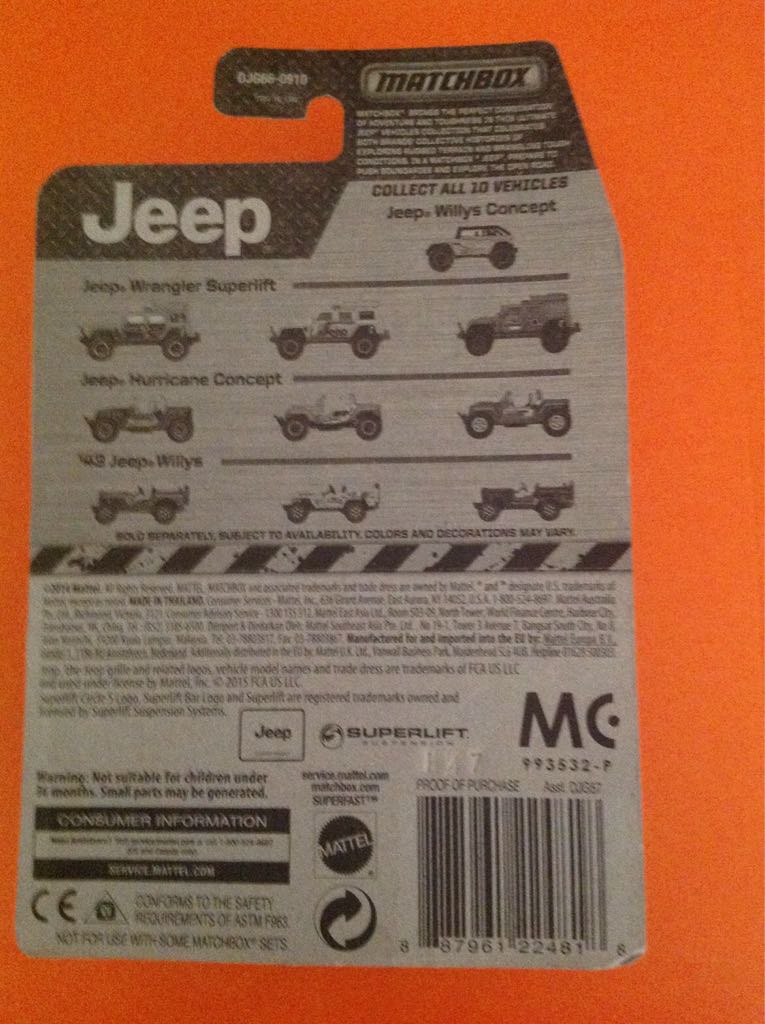 ’43 JEEP WILLYS - Jeep Collection Series toy car collectible - Main Image 2