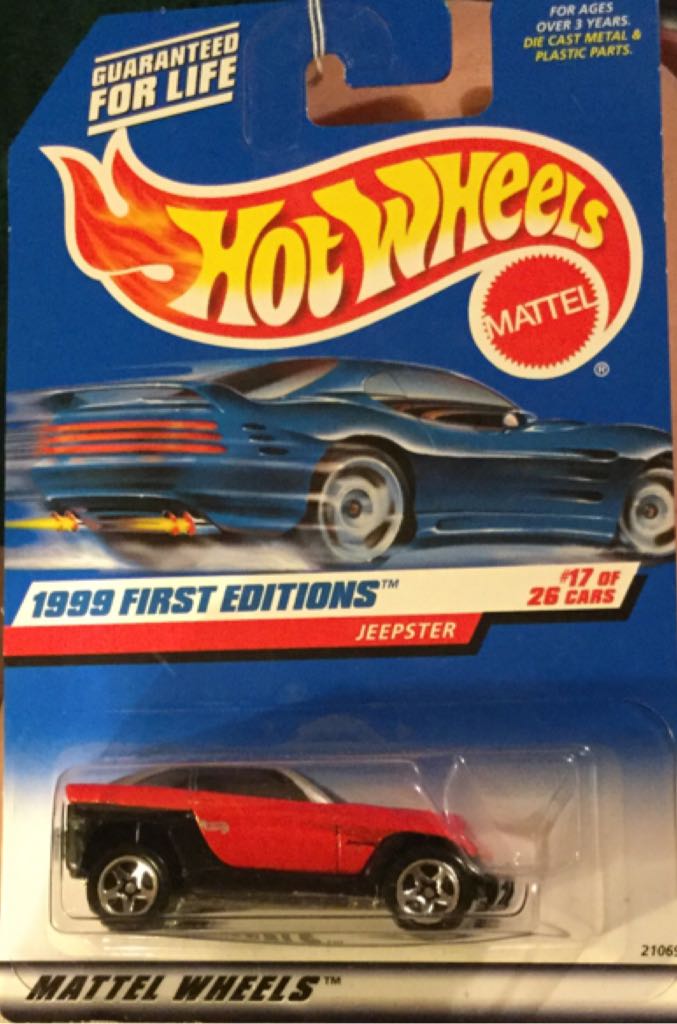 Jeepster - 1999 First Editions toy car collectible - Main Image 2