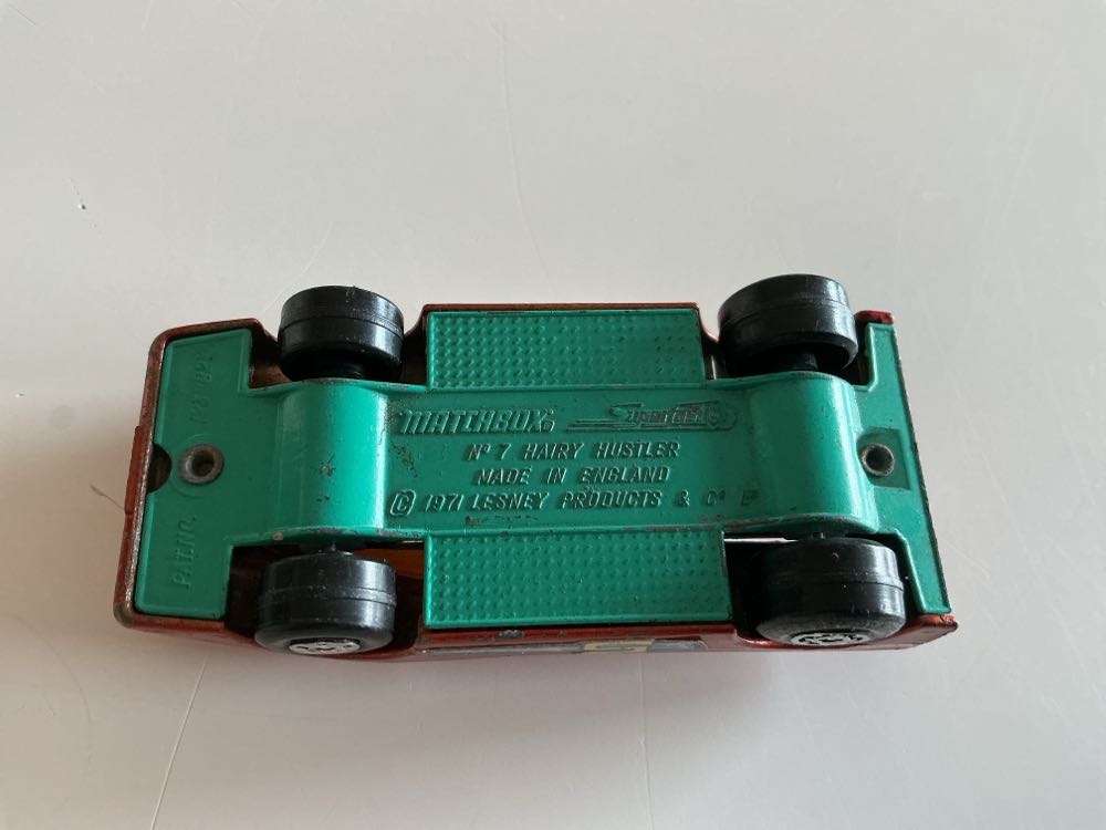 7D - Hairy Hustler - 1971 Matchbox Superfast toy car collectible - Main Image 4