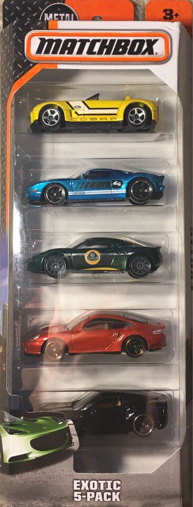 Ford GT, 2005 - 2016 5 Pack Exotics toy car collectible - Main Image 1