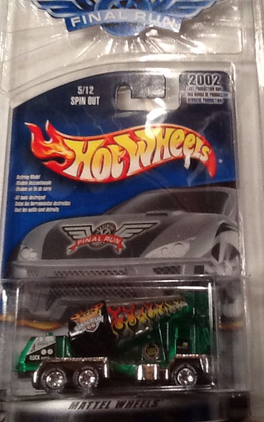 Spin Out - 2002 Final Run Series toy car collectible - Main Image 1