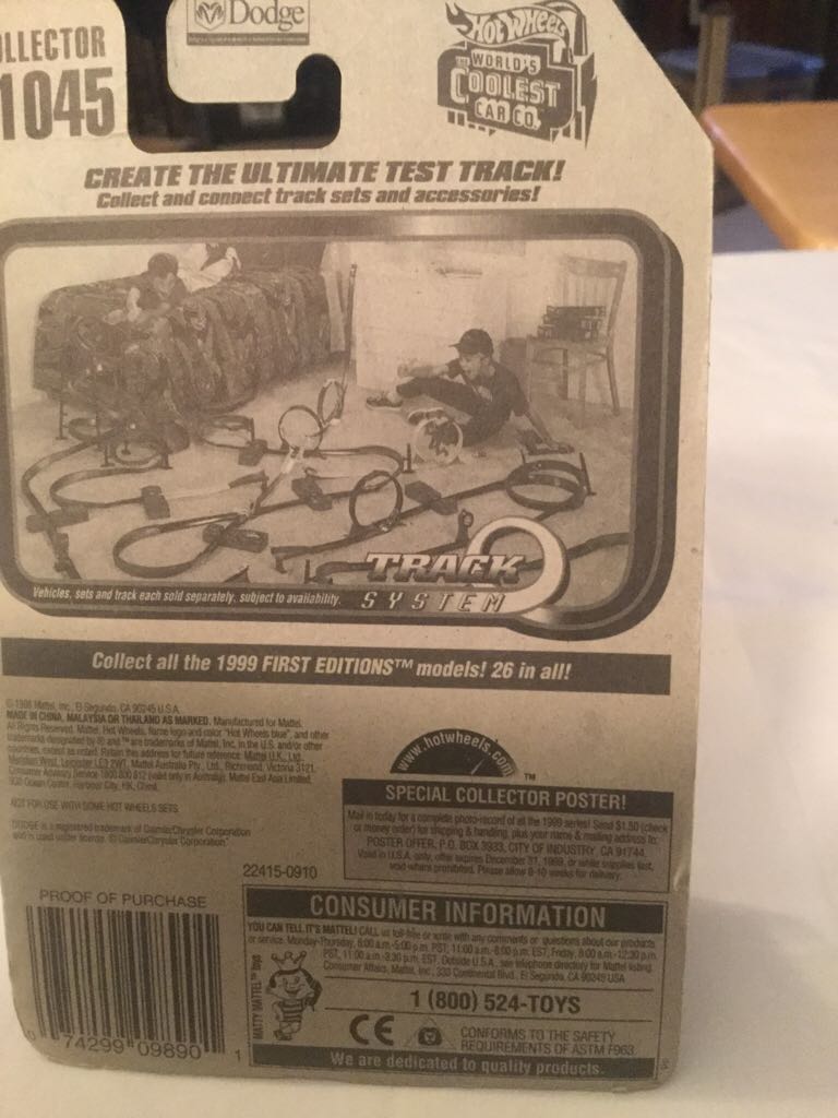 Dodge Ram 1500 - Mattel Wheels toy car collectible - Main Image 2