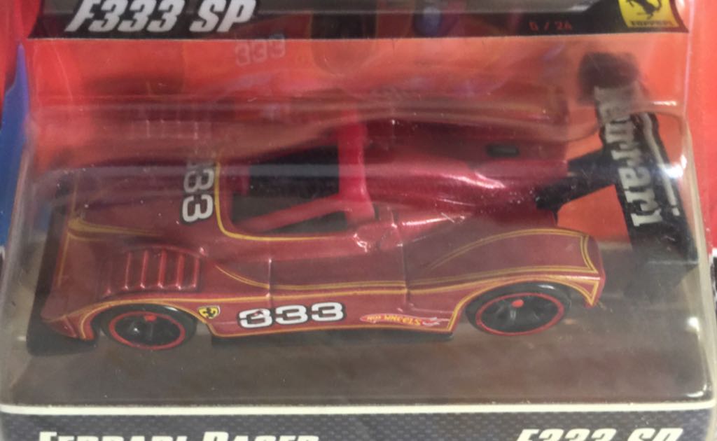 F333 SP - 2009 - HW Ferrari Racer toy car collectible - Main Image 2