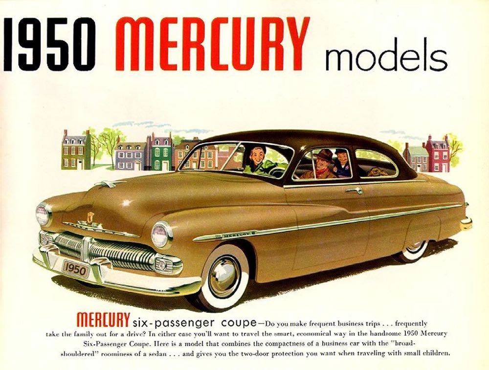 Mercury Eight Sport Coupe - 4200 cc toy car collectible - Main Image 4