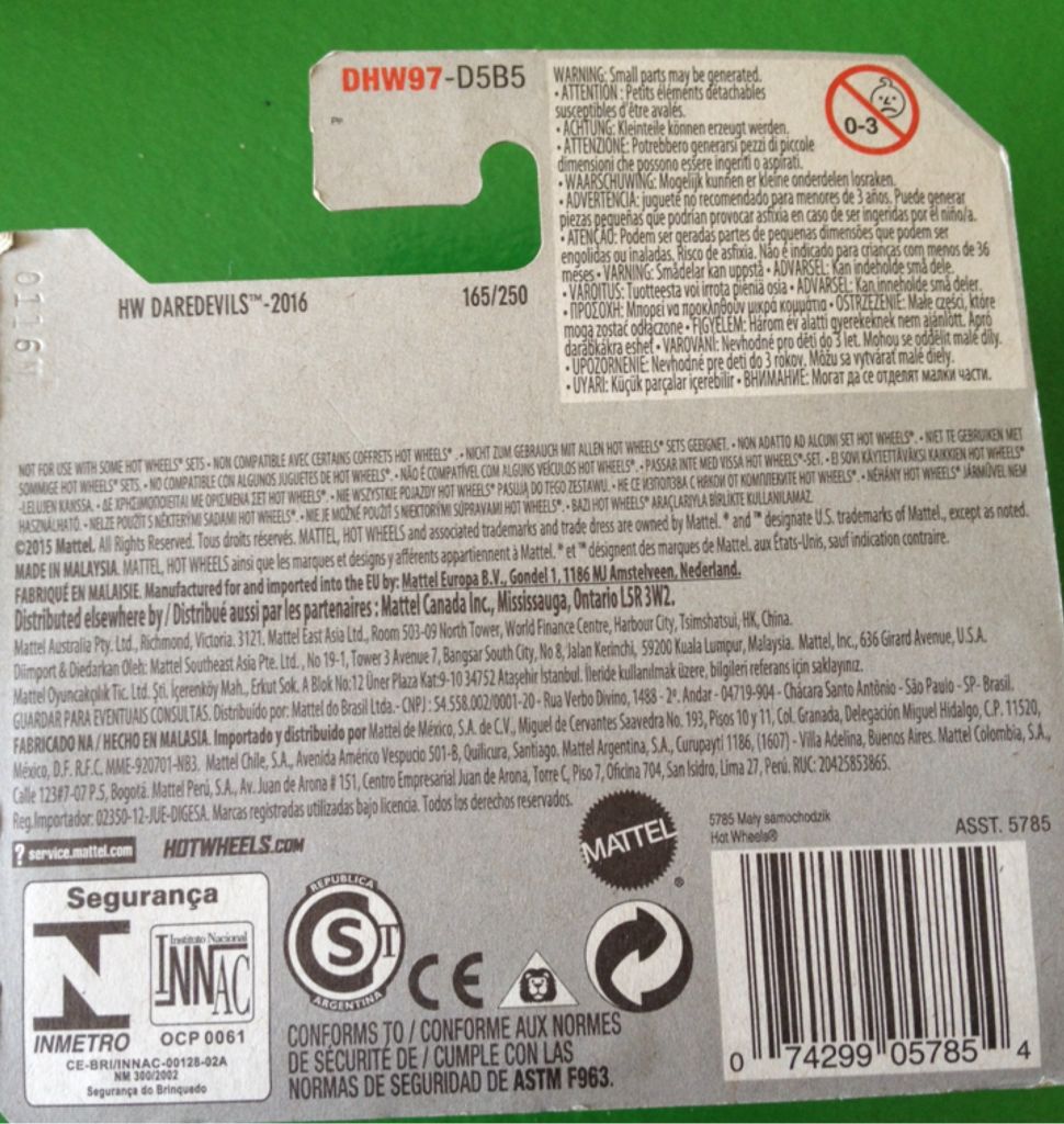 Cruise Bruiser (dark Blue) - HW Daredevils toy car collectible - Main Image 2