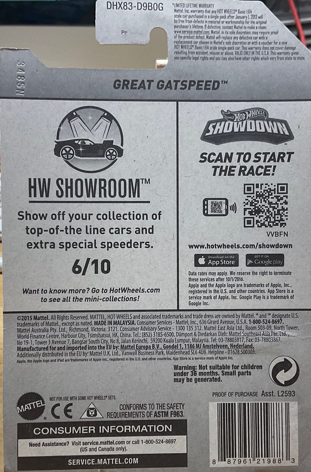 Great Gatspeed - ZAMAC toy car collectible - Main Image 3