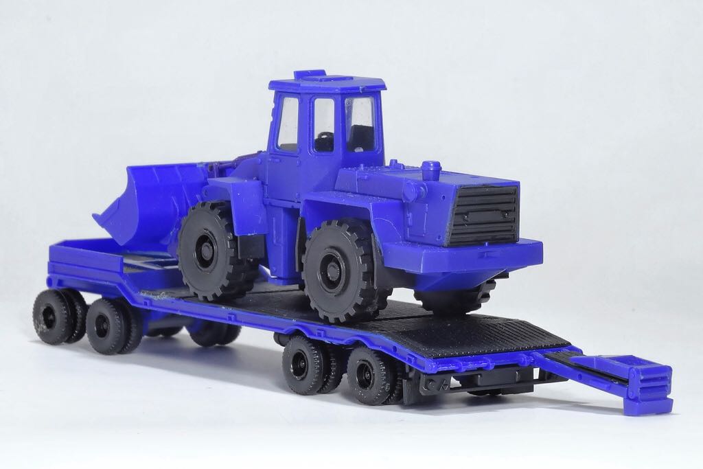 Goldhoff Tiefladeanhänger THW - Goldhoff toy car collectible - Main Image 2