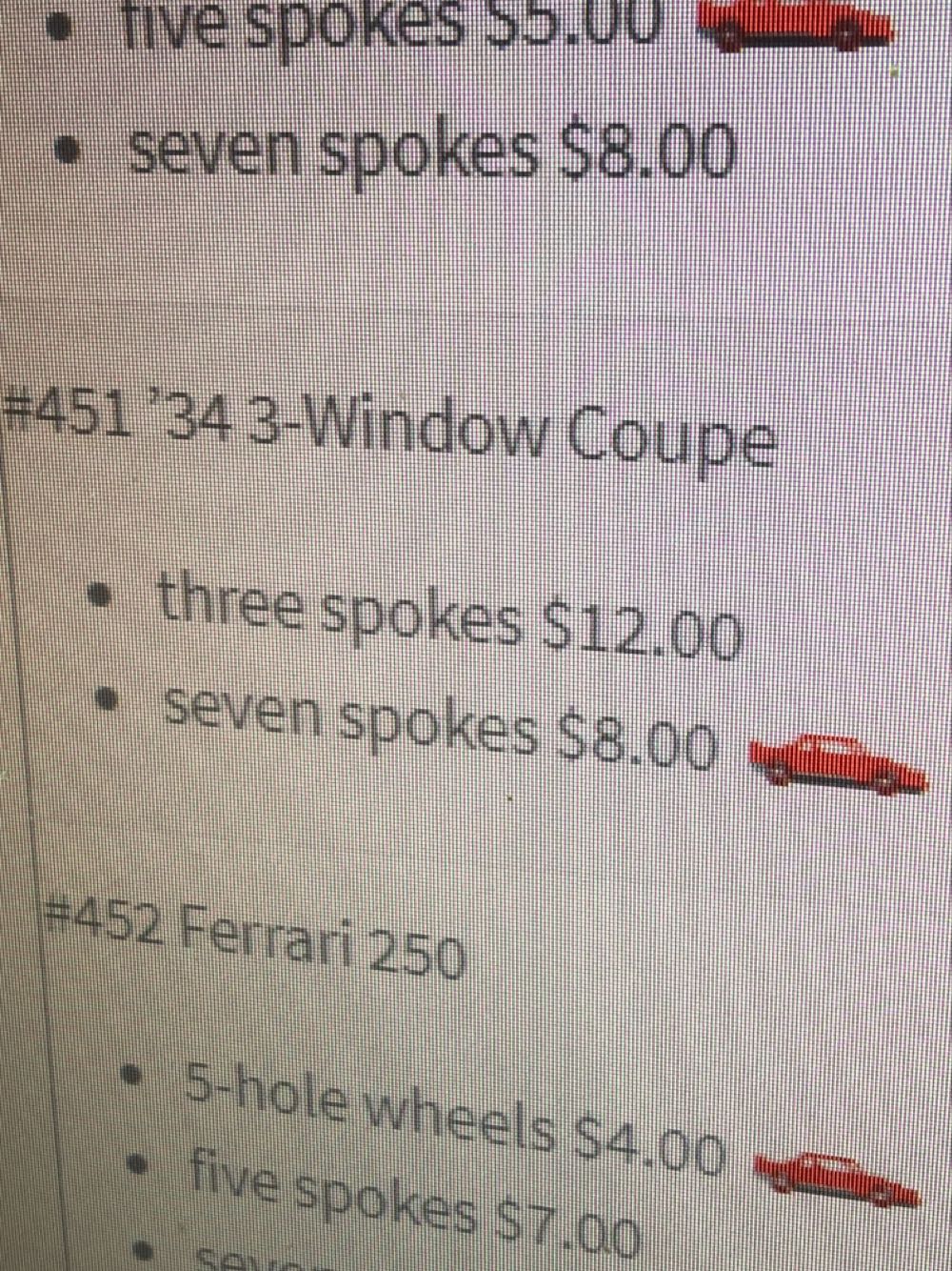 *Ford Coupe ’3-window ’34’, Hot Pink - 1996 Hot Wheels toy car collectible - Main Image 3