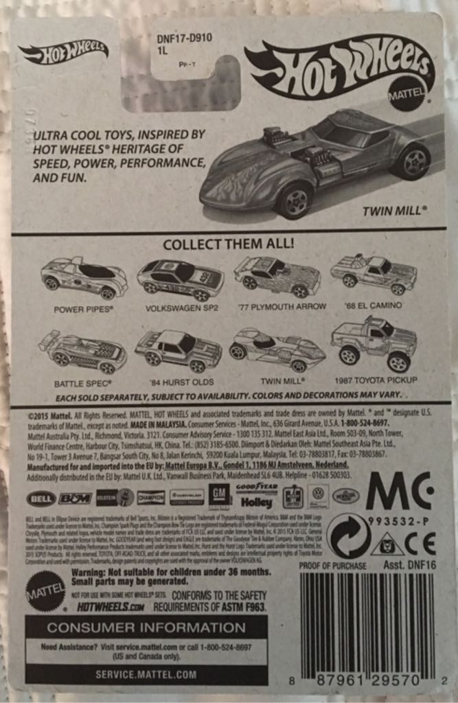 Twin Mill - Retro Style™ toy car collectible - Main Image 2