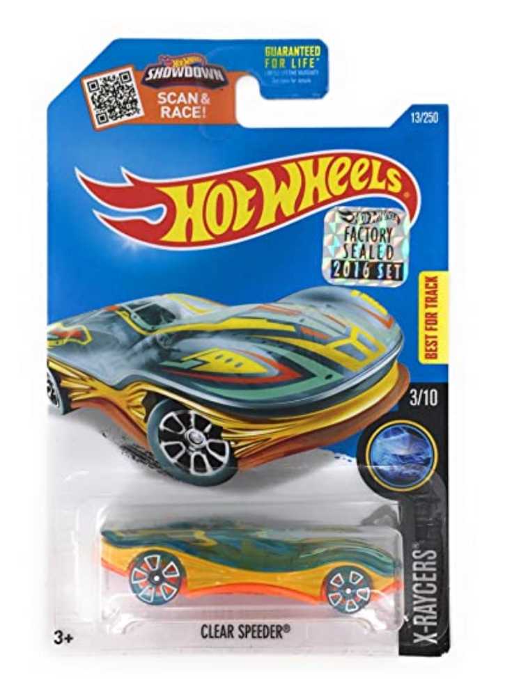 Clear Speeder - X-Raycers toy car collectible - Main Image 4