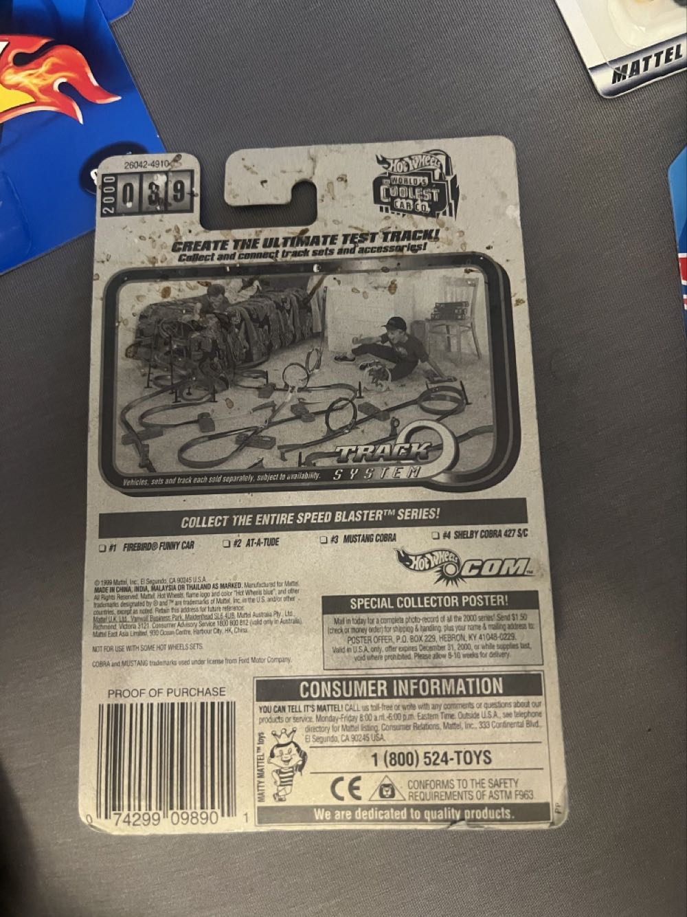 Mustang Cobra - Speed Blaster Series toy car collectible - Main Image 3