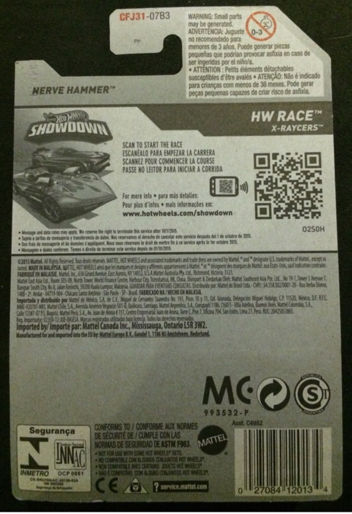 HW Race X-Raycers  toy car collectible - Main Image 2