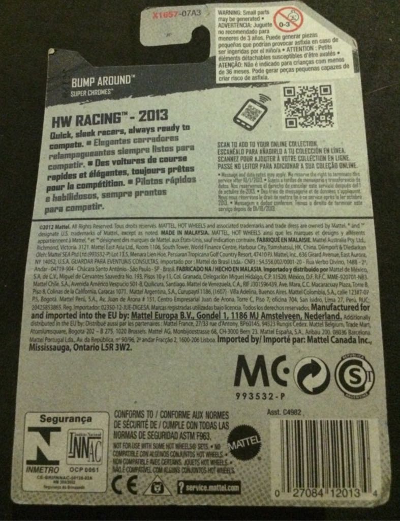 HW Racing  toy car collectible - Main Image 2