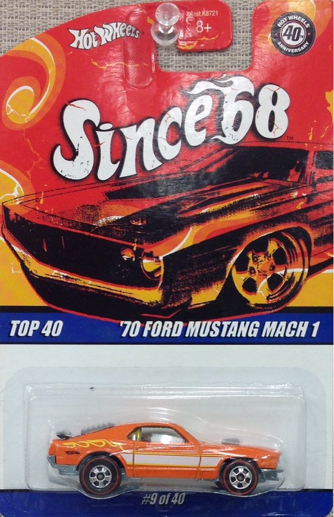 ’70 Ford Mustang Mach 1 - 2007 Mustang 5 Pack toy car collectible - Main Image 1