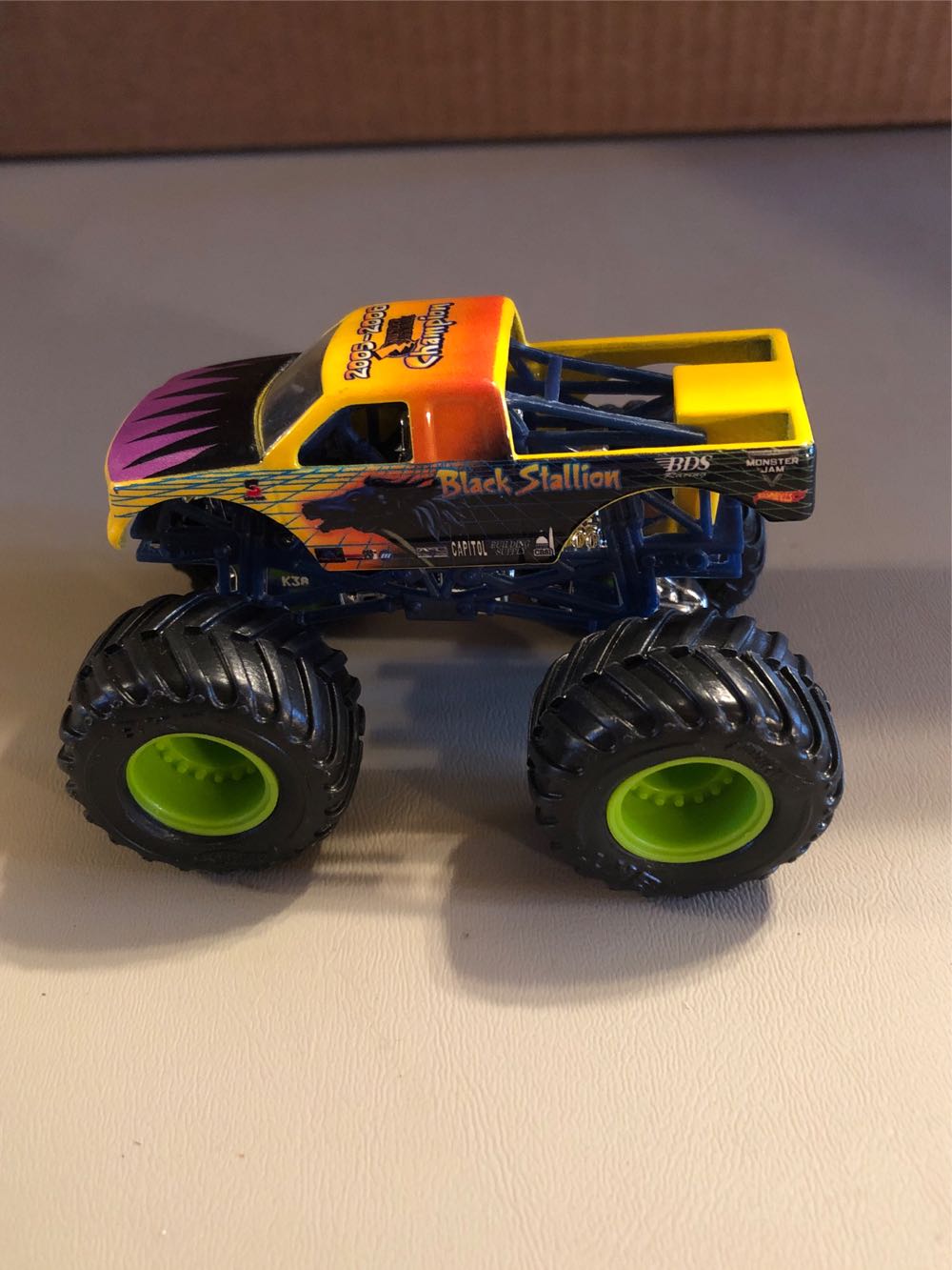Black Stallion - Monster Jam toy car collectible - Main Image 2