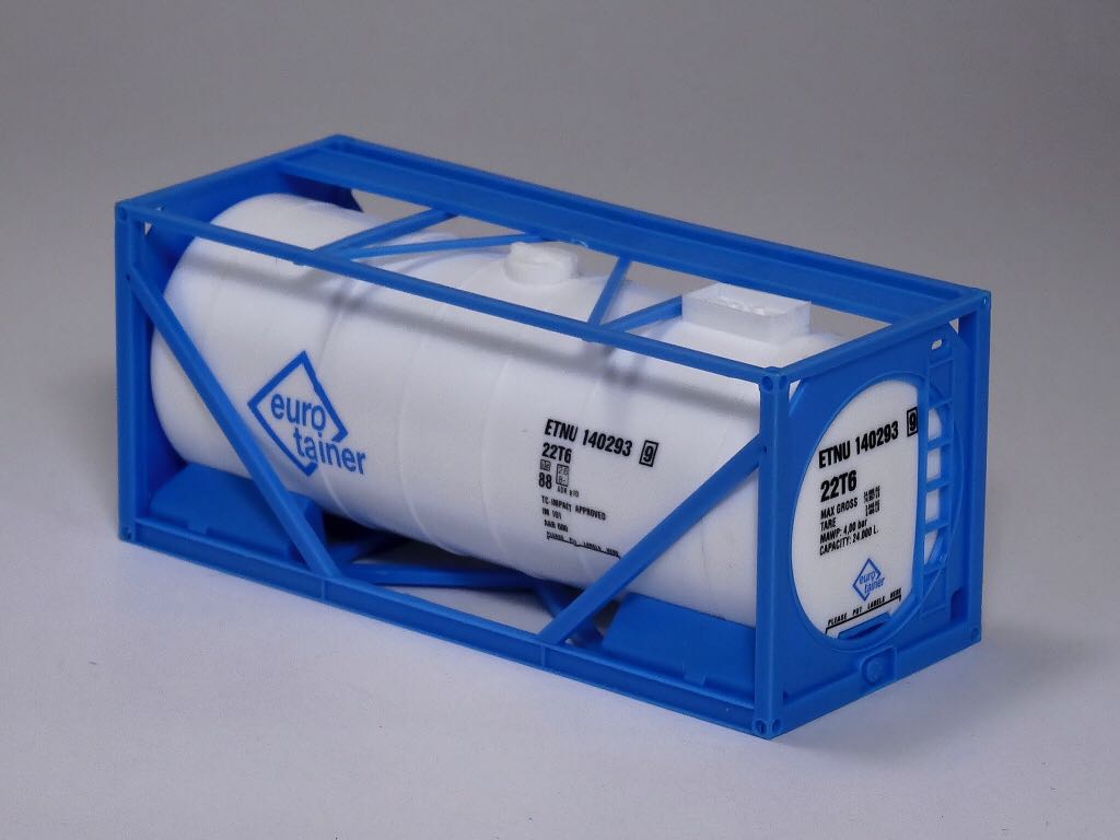 Tankcontainer 20” eurotainer - Container toy car collectible - Main Image 2