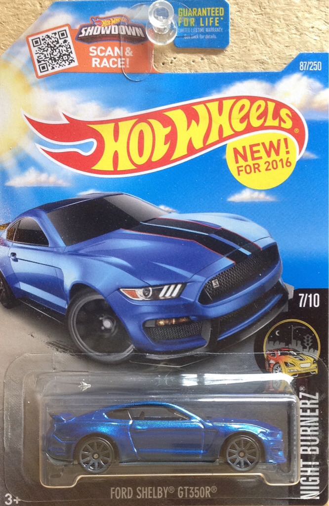 Ford Shelby GT350R - Nightburnerz toy car collectible - Main Image 1