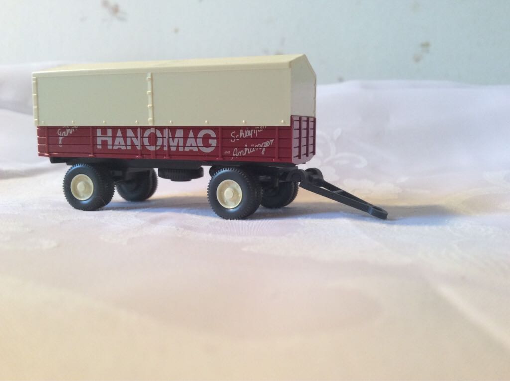 Hanomag Anhänger Pritsche / Plane Hanomag - Hanomag toy car collectible - Main Image 1