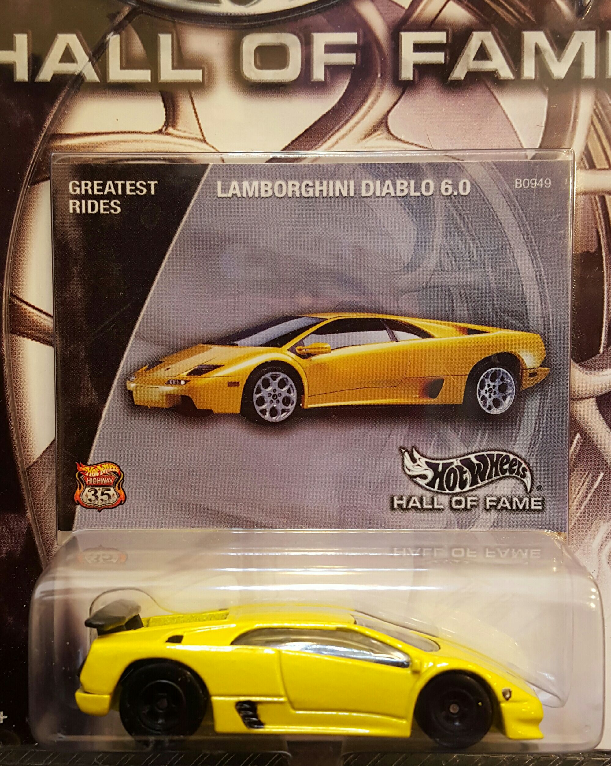 Lamborghini Diablo - Hall Of Fame Greatest Rides toy car collectible - Main Image 1