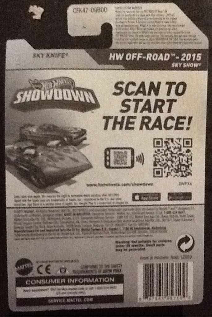 HW Off Road - Sky Knife toy car collectible - Main Image 2