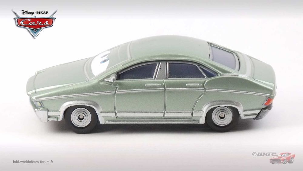 Mario Andretti ( Red Rims ) - (2016 - Cars 2016) LA SPEEDWAY (11) toy car collectible - Main Image 4