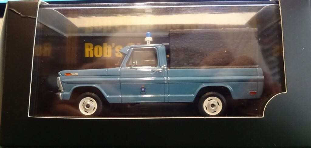 FORD F100 POLICE  toy car collectible - Main Image 2