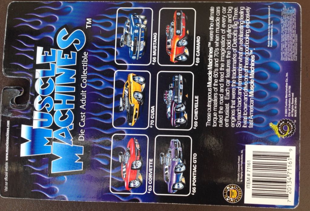 Muscle Machine - 02-28 toy car collectible - Main Image 2