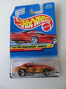 Corvette Stingray - 1998 Tattoo Machines Series toy car collectible - Main Image 1