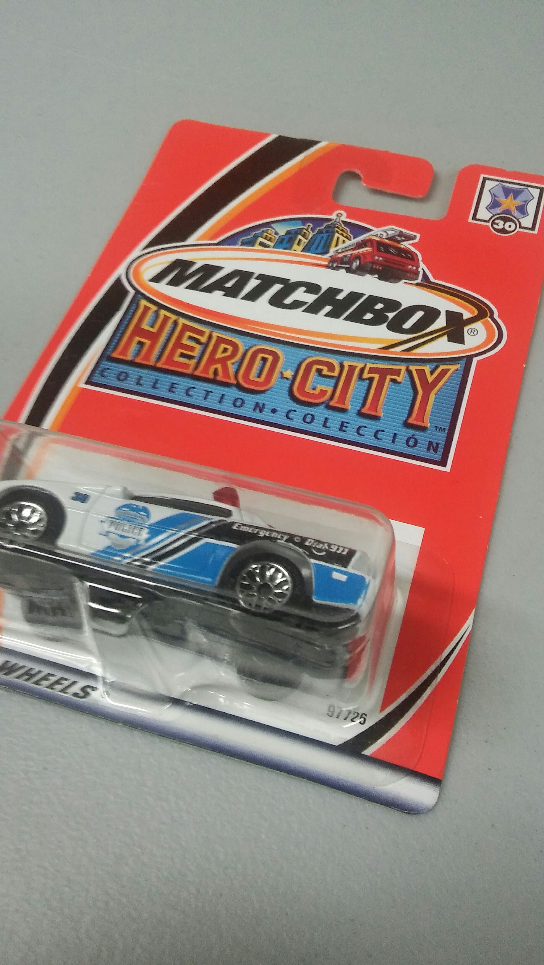 Chevrolet Camaro Z-28 Police - Hero City toy car collectible - Main Image 2