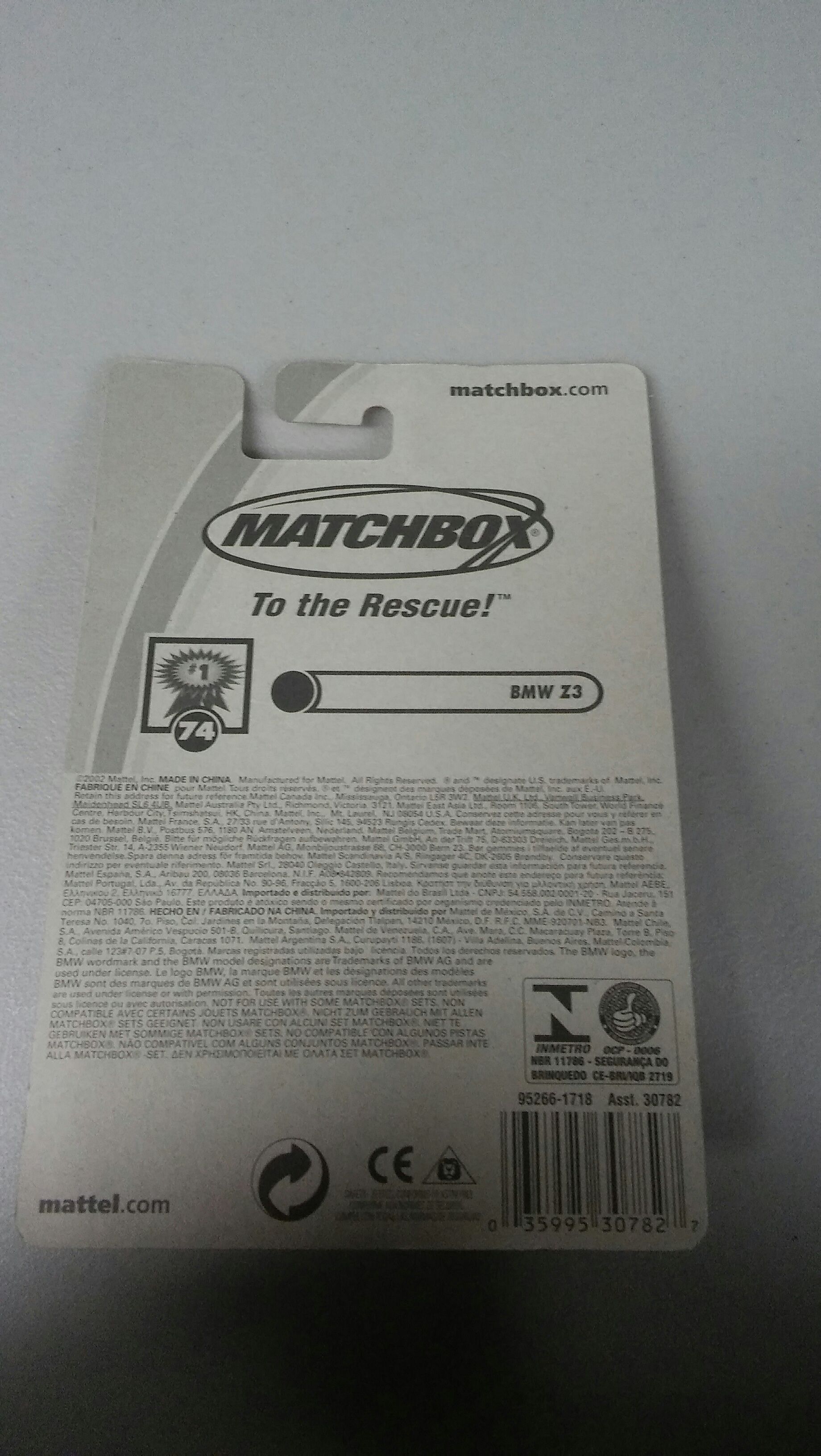 BMW Z3 - Hero City toy car collectible - Main Image 2