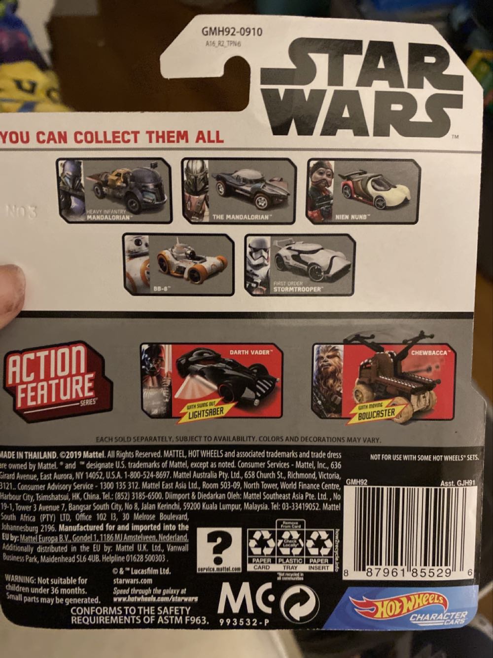 Star Wars: Rey - 2015 Star Wars - Themed Cars toy car collectible - Main Image 2