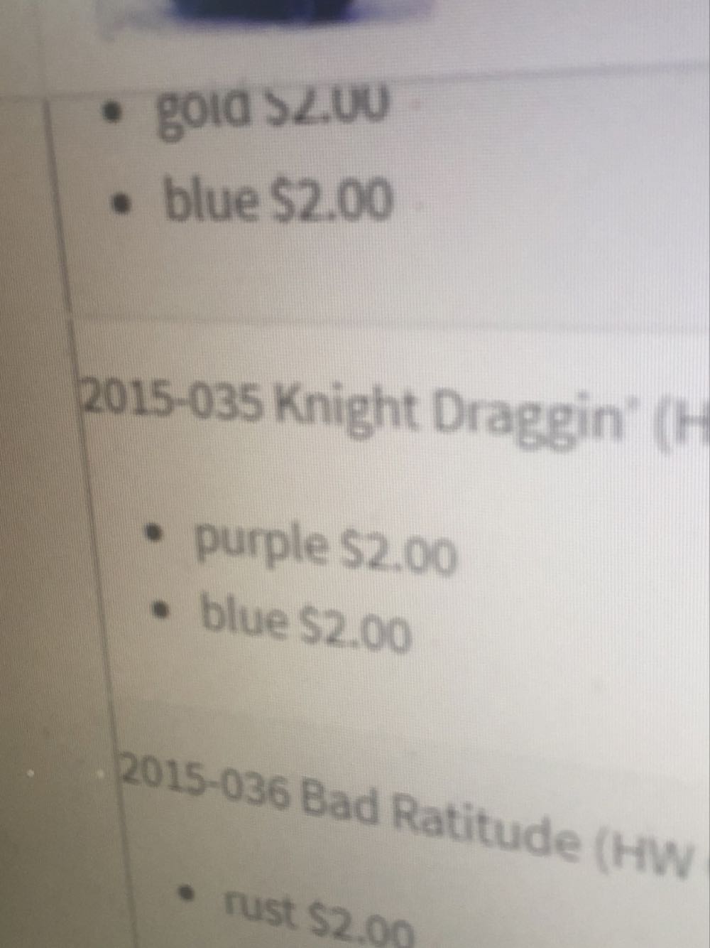 Knight Draggin  toy car collectible - Main Image 3