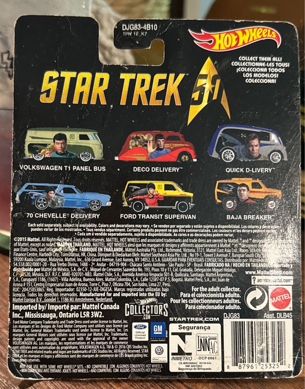 Quick D-Livery - Star Trek 50 toy car collectible - Main Image 2