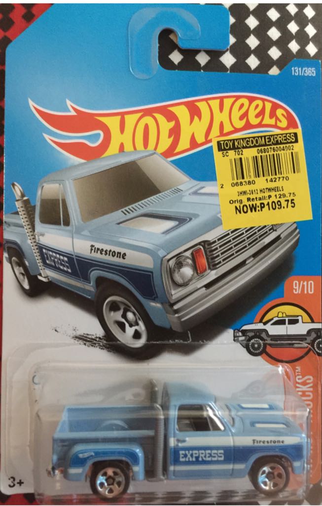 ’1978 Dodge Red Express Truck - HW Hot Trucks toy car collectible - Main Image 2