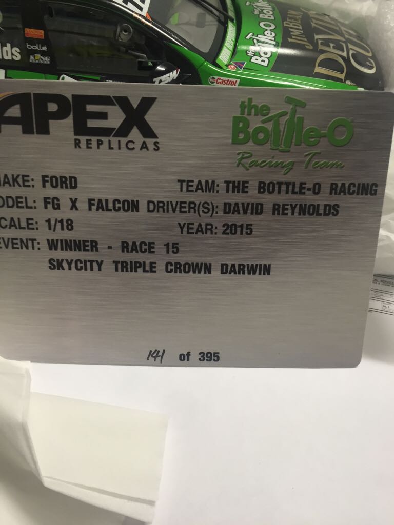 Apex Replicas  - Bottle O toy car collectible - Main Image 2