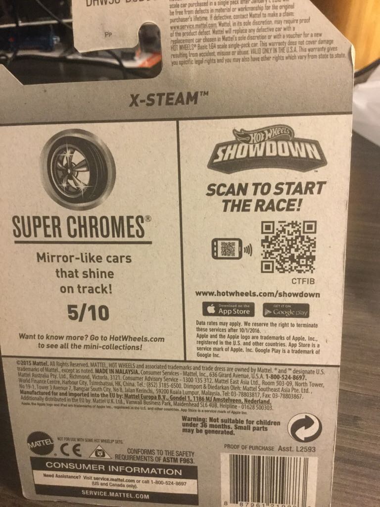 X-STREAM - Super Chromes toy car collectible - Main Image 2