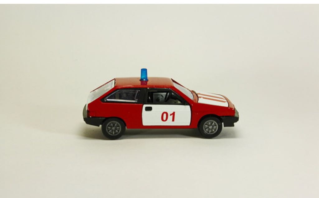 ВАЗ-2108 Пожарная охрана - Моссар (АГАТ-М) toy car collectible - Main Image 1