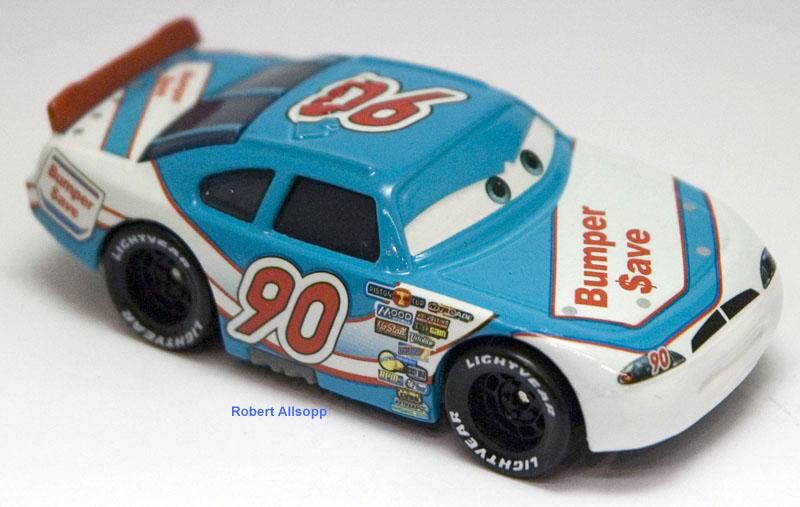 Disney Cars Ponchy Wipeout - Piston Cup toy car collectible - Main Image 1
