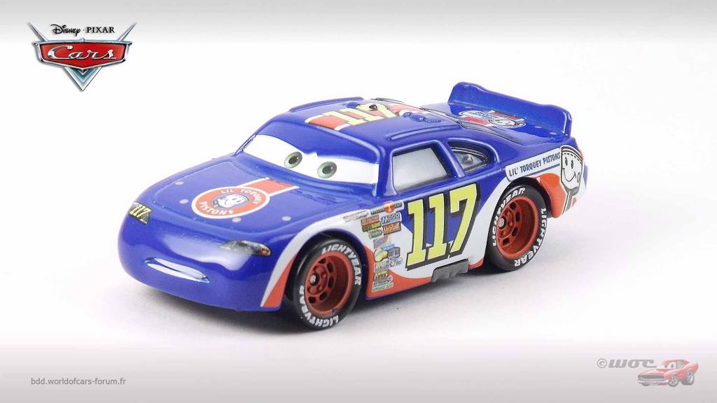 Misti Motorkross - (2017 - Cars 2017) PISTON CUP (11) toy car collectible - Main Image 2